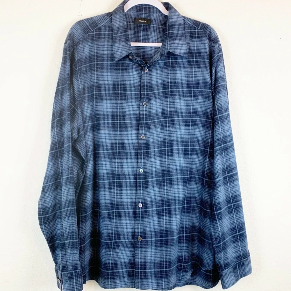 Theory button down shirt